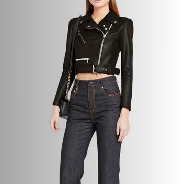 Perfecto Noir Femme - Courte