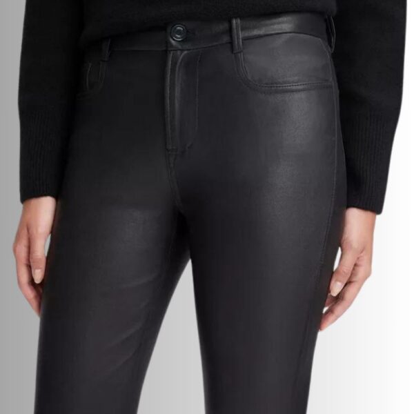 Pantalon Slim Cuir Femme - Sensation d'étirement