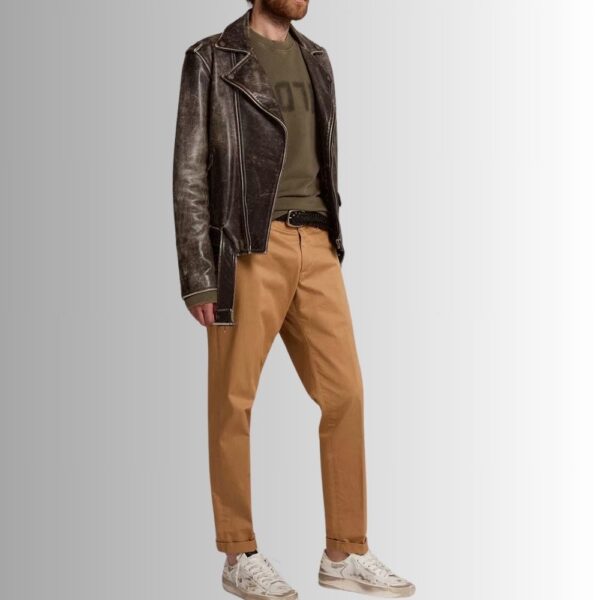 Perfecto Moto Homme - Cuir Vieilli