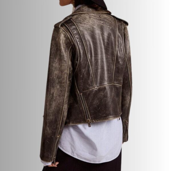 Blouson Cuir Femme - Cuir de taureau Golden Goose