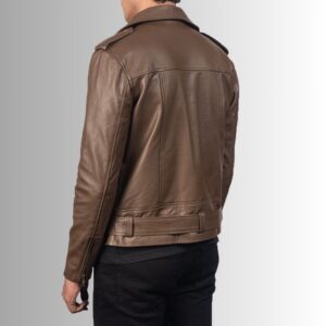 Perfecto Marron Homme - Vue Arrière
